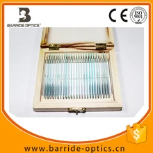 25pcs mixed prepared slides for microscope (microscopic slides)
