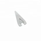 Souvenir Gift Souvenir Bookmark Customized Size Souvenir Gift Fancy Hollow Triangle Shaped Brass Bookmark