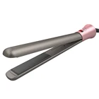 Amazon top seller 2019 hair straightener flat iron private label LCD display salon equipment