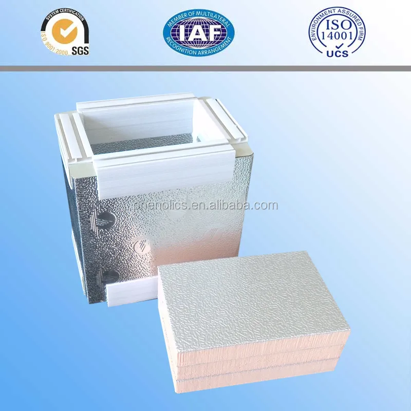 Hvac Phenolic Pu Foam Composite Air Duct Panel Coowor