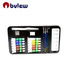 Professional 20pcs acrylic color paint set with brush and painting knife