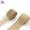 High quality linen woven ribbon lace decorative braided hemp ribbon