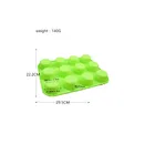 China Manufacturer Wholesale 12 Cavity DIY Silicone Cake Molds Silica Gel Baking Tools Ice Mold Appliances