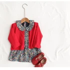 H2362/Factory Direct Sale Cute New fashion Cotton Two-piece Dress Suit for Girls