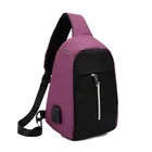 Water Resistant Outdoor Shoulder Backpack Chest Pack Crossbody Bags for Women and Men