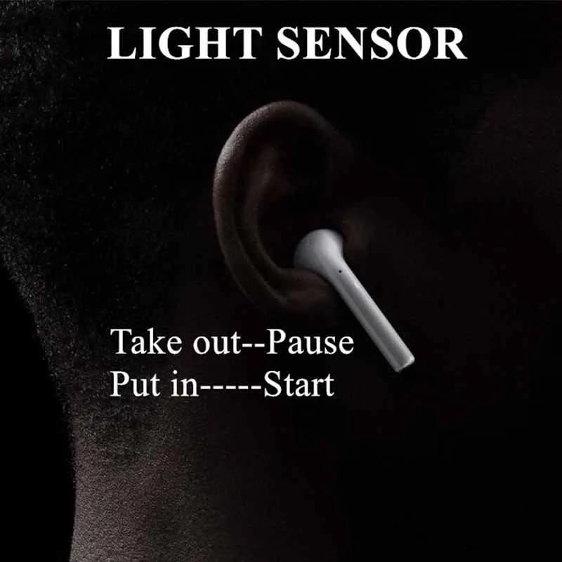 2019 Apods 1:1 Wireless Bluetooth Headphones 1536 Chipset Super Clonee 2nd Generation Ear Sensor With Wireless Charging Case - ANKUX.COM