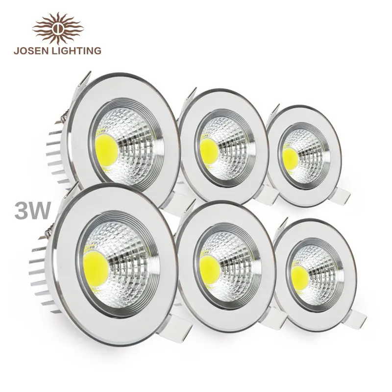 2015 New arrival Hot sale led downlight genuine aluminum material cob downlight with high quality led bulb 30000hours 3w 5w 7w 9