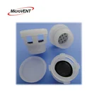 < MicroVENT> Pesticide and Agriculture application ! Breathable Waterproof ePTFE Plastic vent Packaging Plug bottle cap