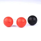 Good price rubber factory small black NBR hard solid silicone rubber ball with hole
