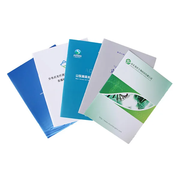 Professional saddle stitch brochure/booklet color printing