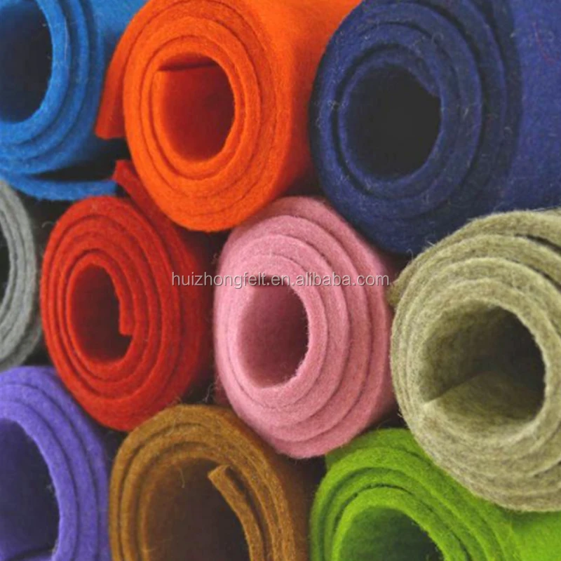 wholesale polyester felt and acrylic felt non woven fabric