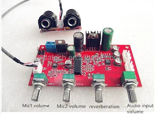 Taidacent Karaoke Board Pt2399 Reverberation With Ad828 Preamplifier