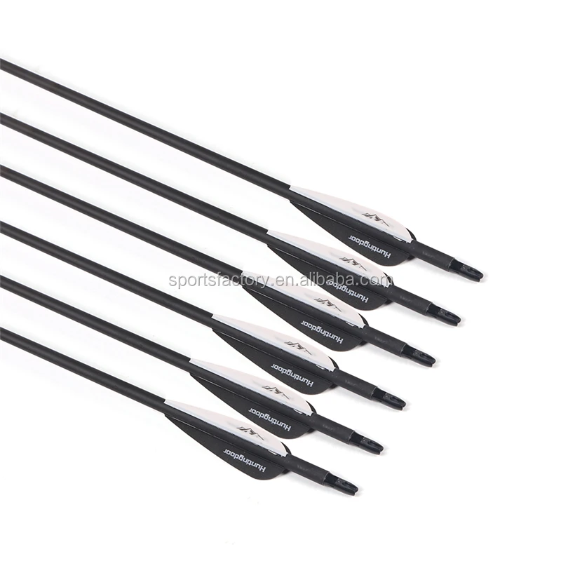 Hot Selling Archery Carbon Fiber Arrows 500 Spine Archery Hunting