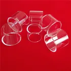 Transparent Fused Glass Flange Polishing Silica Ring