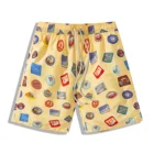 low moq custom quick dry oem mans fashion summer leisure beach shorts swim trunks polyester