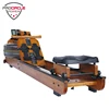 High Quality Gym Fitness Equipment Indoor Wood Rowing Machine