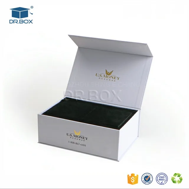 custom rectangle small card packaging paper gift box cardboard