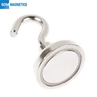 Manufacturer Neodymium Cup Magnet Hook Monopole Magnet