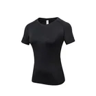 High quality cotton t shirt blank plain gym t shirt women