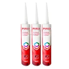 One Component Car Windshield Bus Body Auto Glass Polyurethane white gray Mastic PU Sealant 600ml for welding sealing