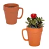 Hot Sale Personalized Handmade Ceramics Flower Pot Mug