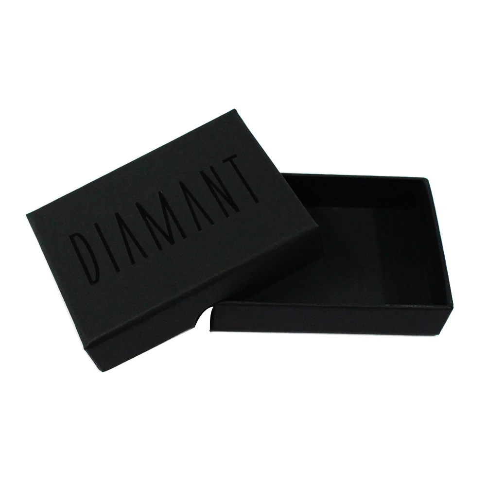 packaging fancy small cardboard box with lid