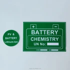 Factory Direct Safety Solar Power Logo Engraved Custom ABS Warning Tag Kits
