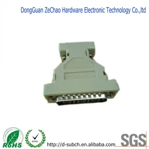 male connector cover 25 pin d-sub plastic hoods