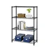 China suppliers 4 tier household adjustable metal storage rack wire shelving