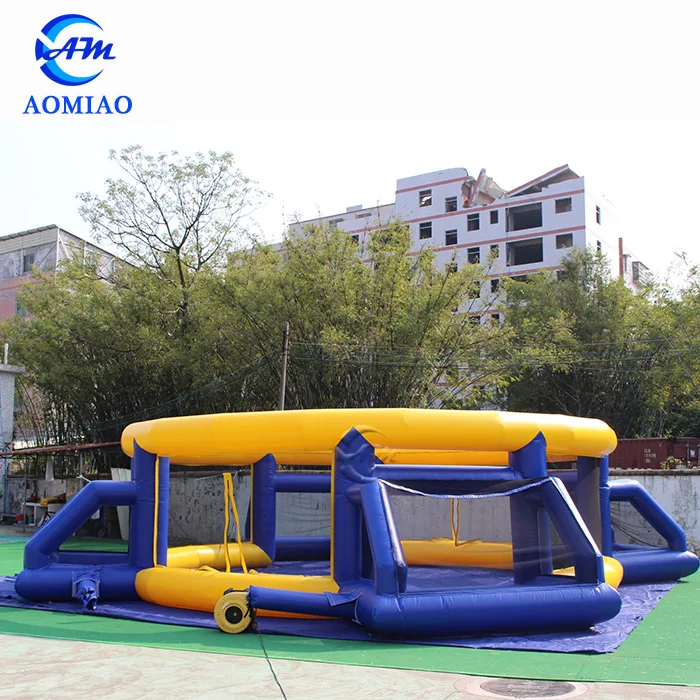 Popular Panna Soccer Cage Inflatable Football Field with four goals