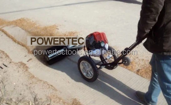 Powertec 1700ワットガソリンパワー道路スイーパー仕入れ・メーカー・工場