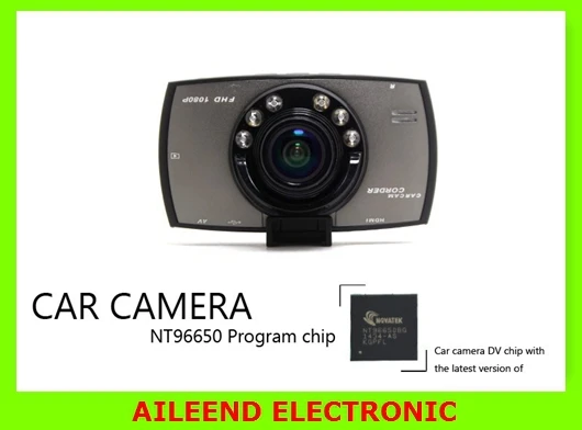 G30 Night Vision Car DVR 1080P 170 Degrees Car Recorder Glass Lens Car Camera DVR Recorder Novatek 96650 With h.264 2.7" Lcd