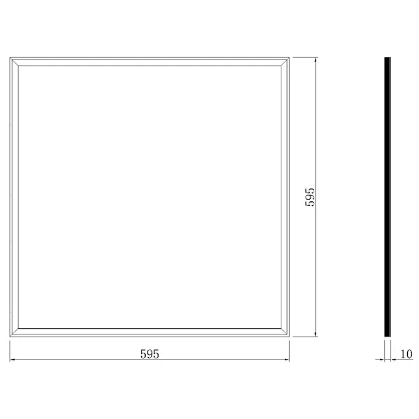 0-10V 2.4G RF IR DALI TRIAC WIFI ZIGBEE 50W 60x60cm 24x24 inch dimmable dali led panel light - ANKUX.COM