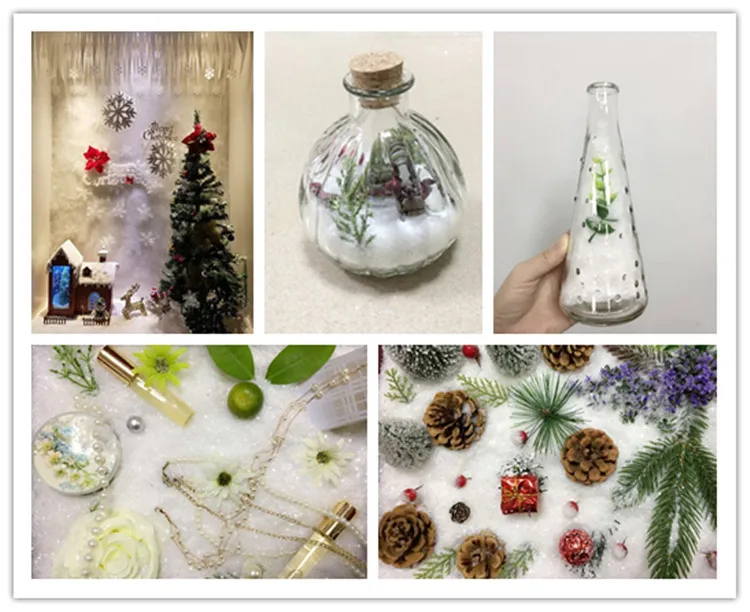 Christmas Ornament Artificial Snow,Fake Snow For Christmas Decoration