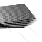 In-Stock Items Fiber Professional 3K Twill Matte Carbon Fiber Graphite Plates for Customized PFV Frames