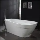 Easy to clean European modern simple style acrylic Bathtub,freestanding bathtub