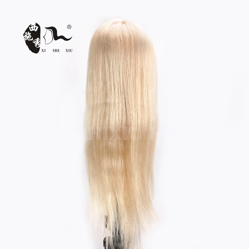ホット販売ブロンド色美容マネキンマネキントレーニングヘッドで人間の髪仕入れ・メーカー・工場