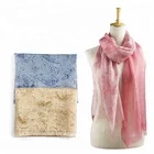 New design muslim printing polyester scarf