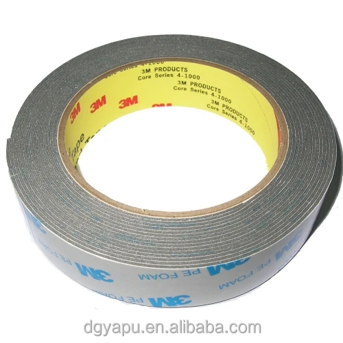 Die Cutting 3m 1600tg Pe Foam Double Sided Tape Buy Pe Foam Tape