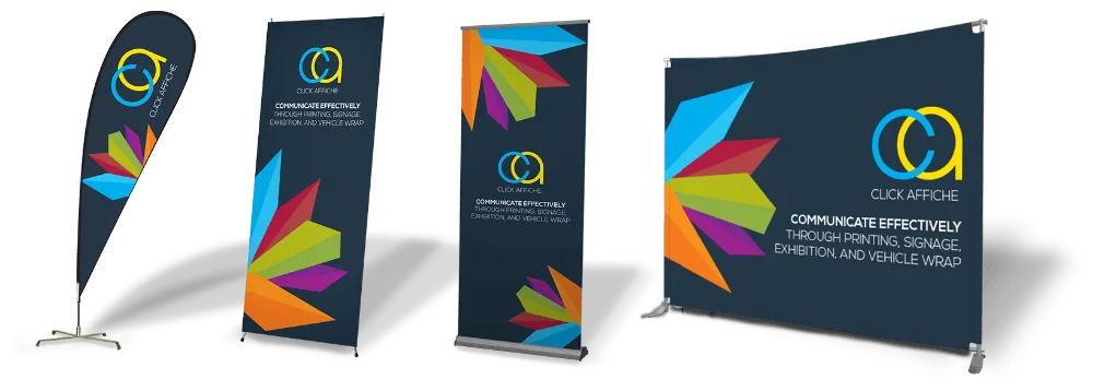 High Quality Customized Business Activity Advertising Banner Standing Banner Indoor X Banner Stand