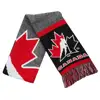 Wholesales Custom Sports Printing Knitted Football Fan Scarf