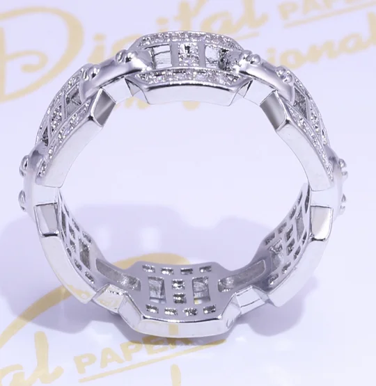 Hot Fashion Factory Price Punk Ring Men Silver 925 Man Ring for Christmas Gift