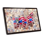 Full hd LCD screen digital photo frame signage 24 inch