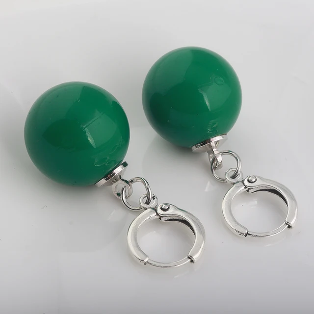 Potara Earrings for Men & Women - Potara Dangle Earrings for Men - Agate  Potara Earrings - Potara Jewelry for Women - Unisex Potara Danglers -  Costume Earrings …