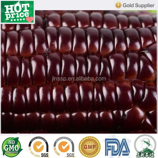 double pack non-gmo fresh waxy purple corn 500g