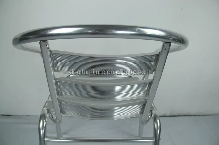 garden aluminum chair metal frame chair YC001