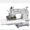 ST 008 33048 P/VPQ/VSM 33 needle chain stitch shirring flat bed elastic up smocking industrial sewing machine