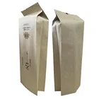 Favorable Price Good Quality Bulk Fast Food Paper Bag With Side Gusset Stand Up Pouch Bag