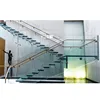 Cbmmart custom made luxury stairs with laminated toughened glass treads