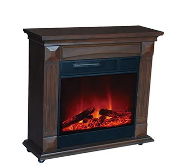 Decor Flame 26 Black Electric Fireplace Insert Heater Lowes With